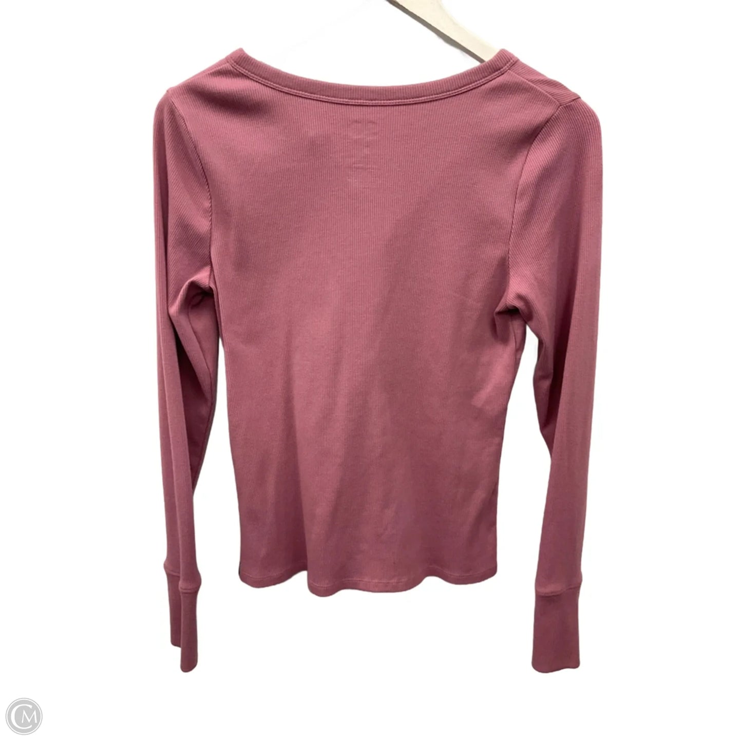 Top Long Sleeve By So In Mauve, Size: L