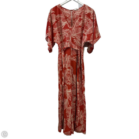 Jumpsuit By Sienna Sky In Orange, Size: M