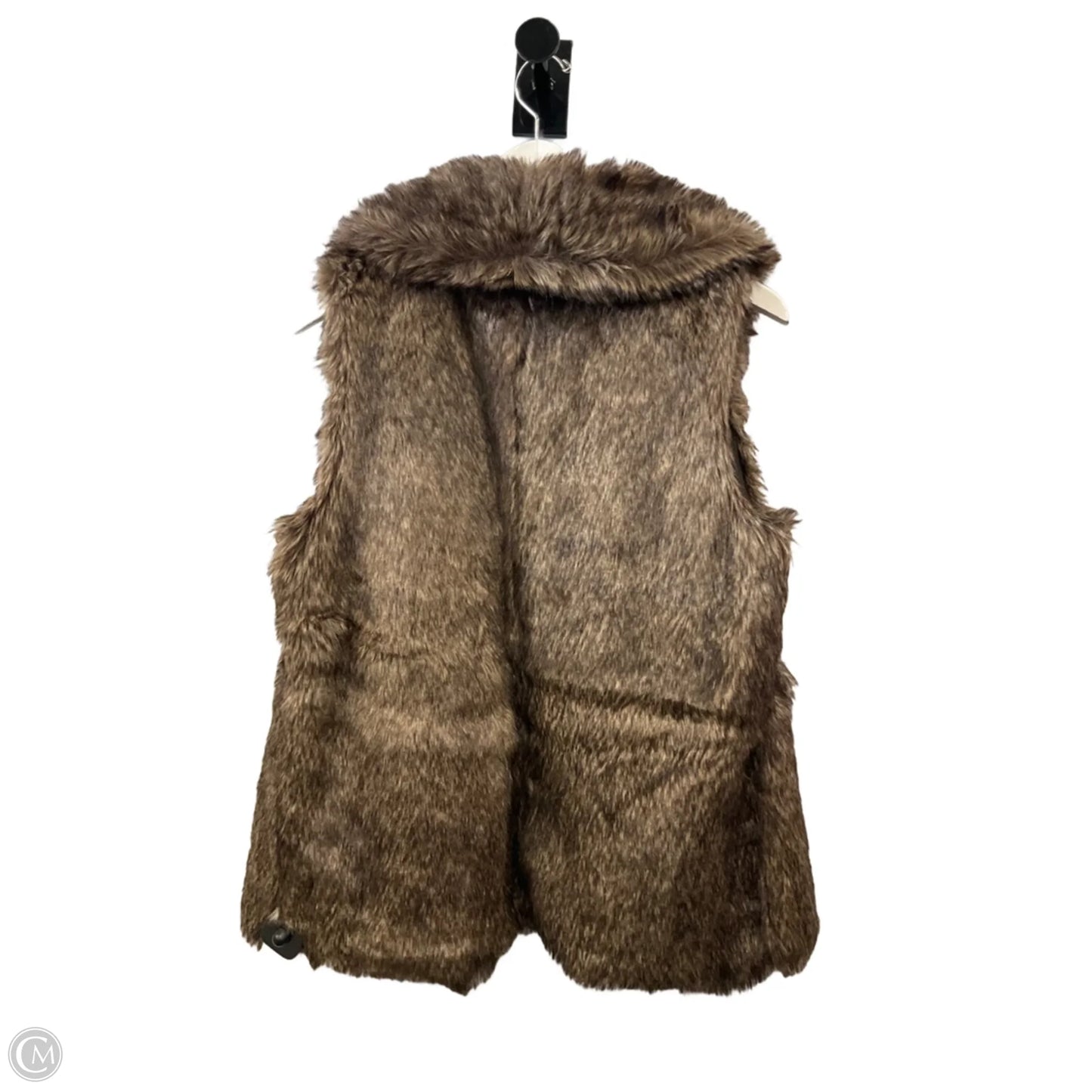 Vest Faux Fur & Sherpa By Altard State In Animal Print, Size: L