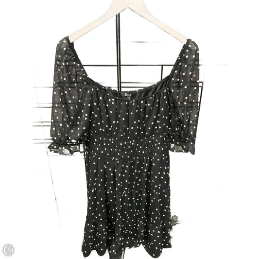 Dress Casual Short By Trixxi In Black, Size: Xxl