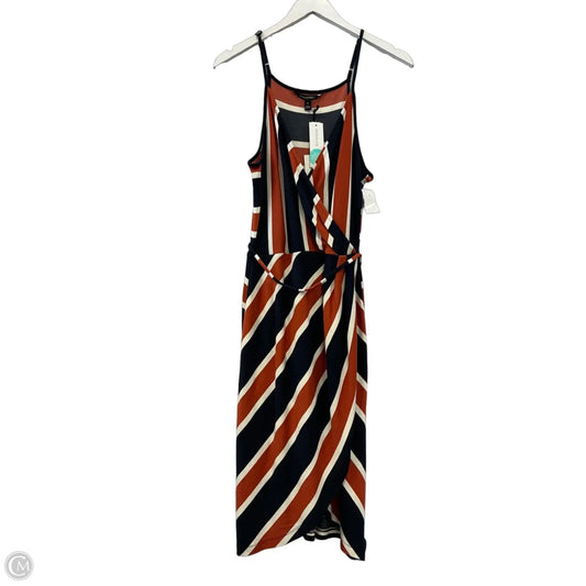 Dress Casual Midi By 41 Hawthorn In Multi-colored, Size: M