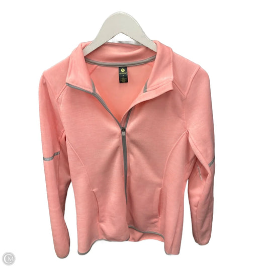 Athletic Jacket By Xersion In Orange, Size: S