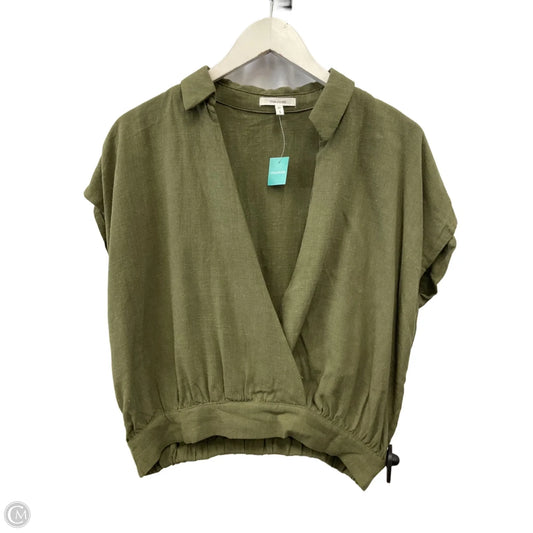Top Short Sleeve By Maurices In Green, Size: S