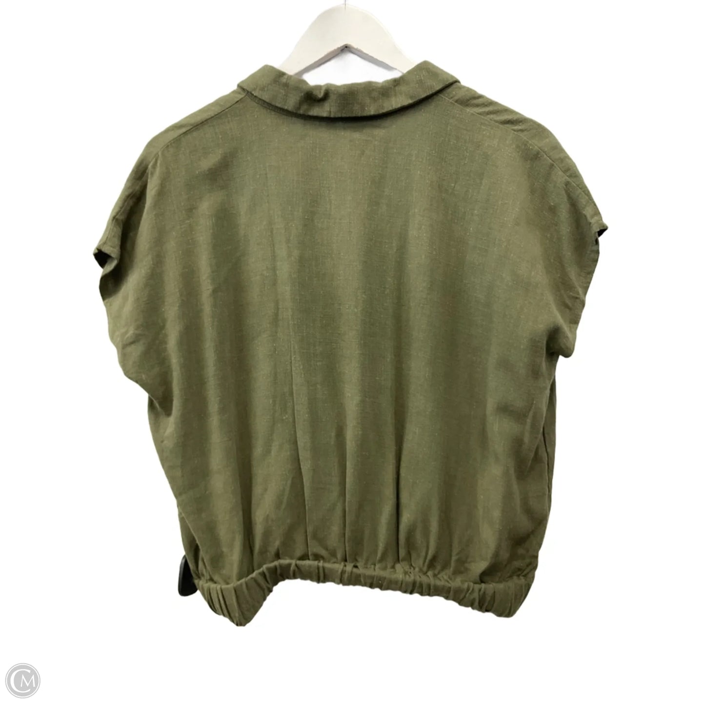 Top Short Sleeve By Maurices In Green, Size: S