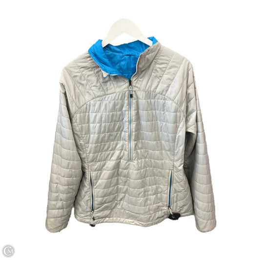 Jacket Puffer & Quilted By Eddie Bauer In Grey, Size: Xl