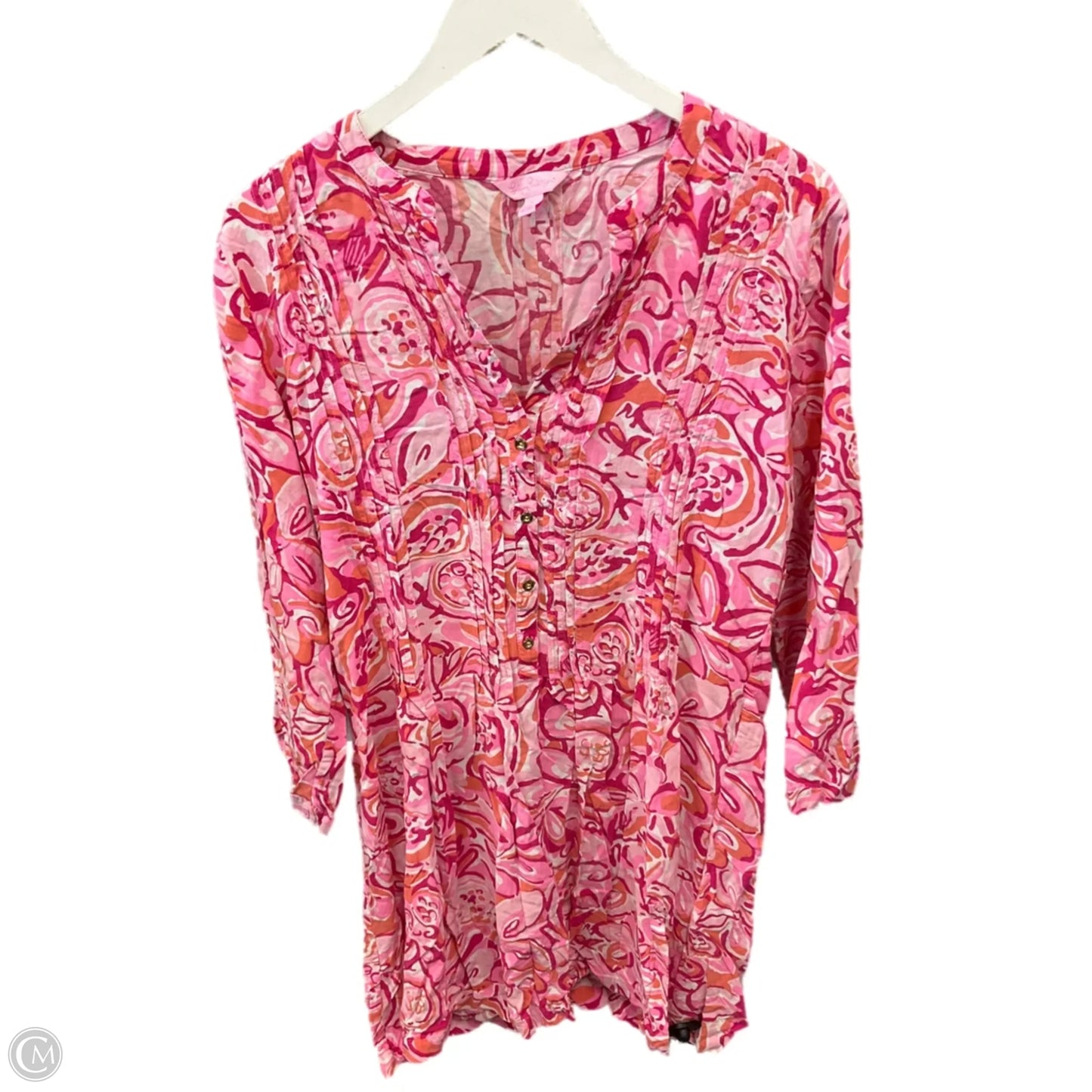 Dress Designer By Lilly Pulitzer In Pink, Size: L
