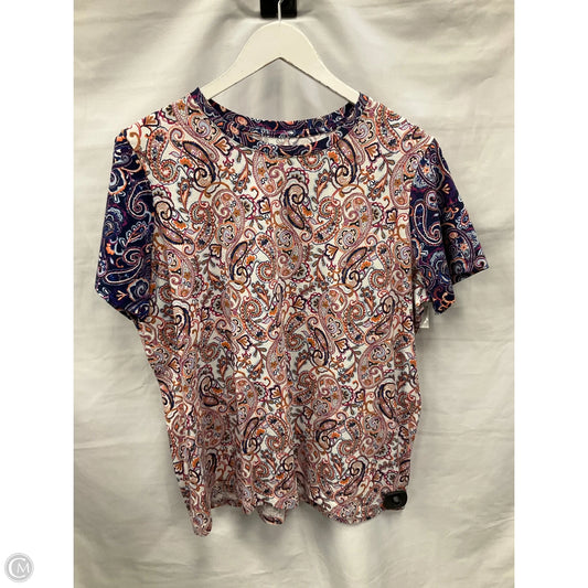 Top Sleeveless By Lands End In Multi-colored, Size: L