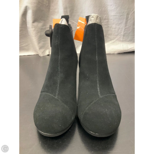 Boots Ankle Heels By Toms In Black, Size: 7.5