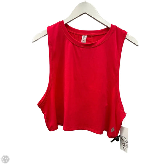 Athletic Tank Top By Clothes Mentor In Pink, Size: L