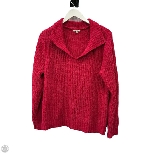 Sweater By Maurices In Pink, Size: L