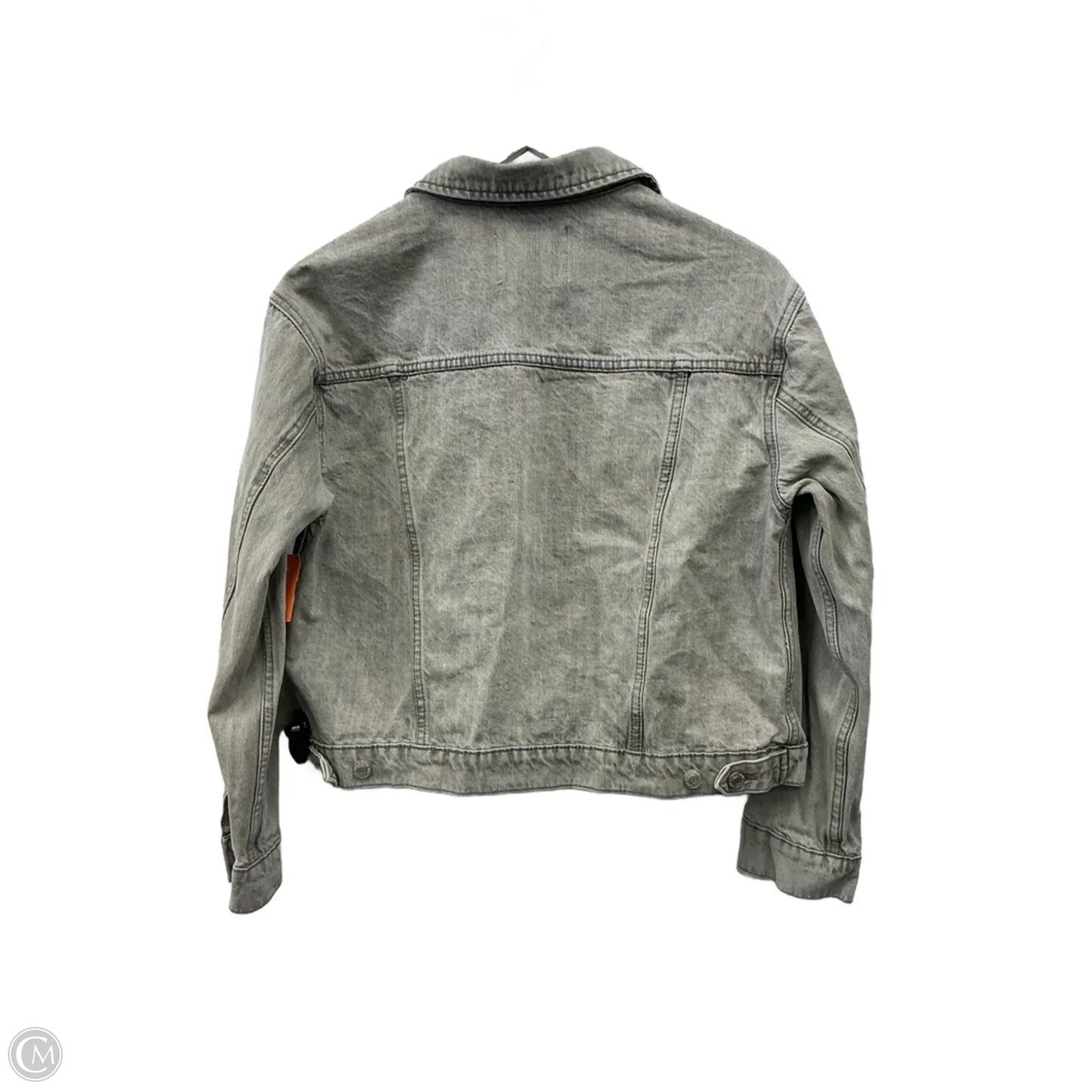 Jacket Denim By Thread And Supply In Grey, Size: S