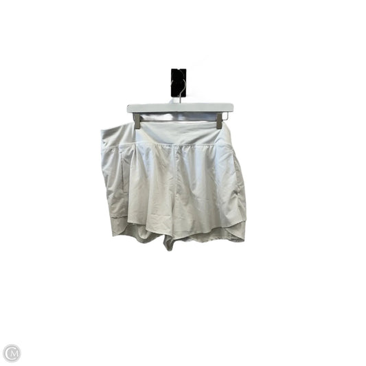 Athletic Shorts By Avia In White, Size: 3x