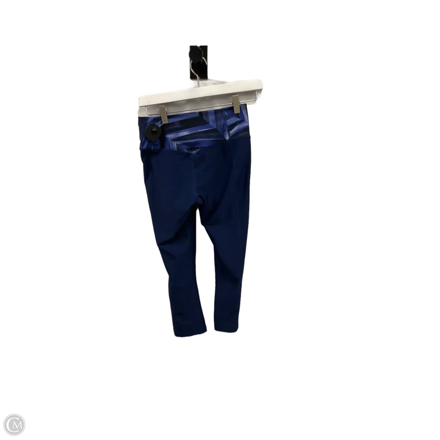 Athletic Capris By Nike In Navy, Size: Xs