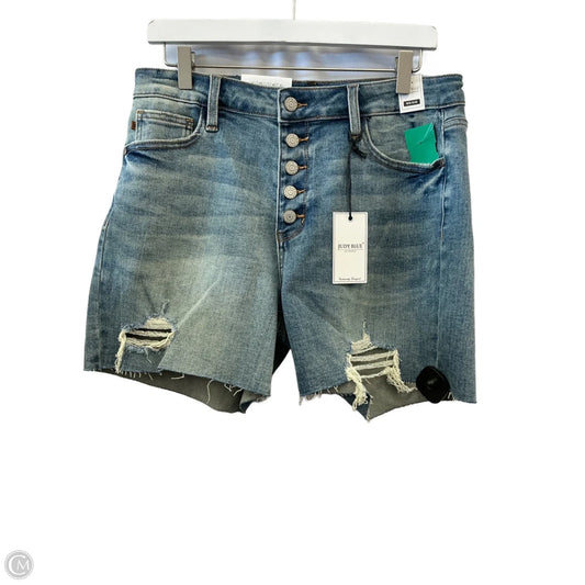 Shorts By Judy Blue In Blue Denim, Size: Xl
