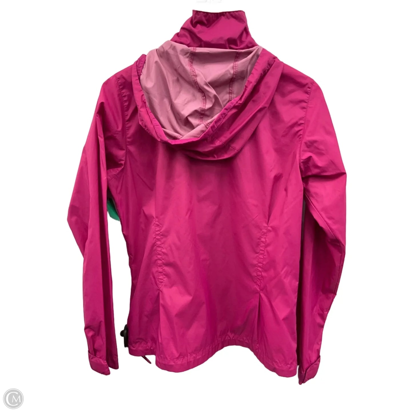 Jacket Windbreaker By Columbia In Pink, Size: M