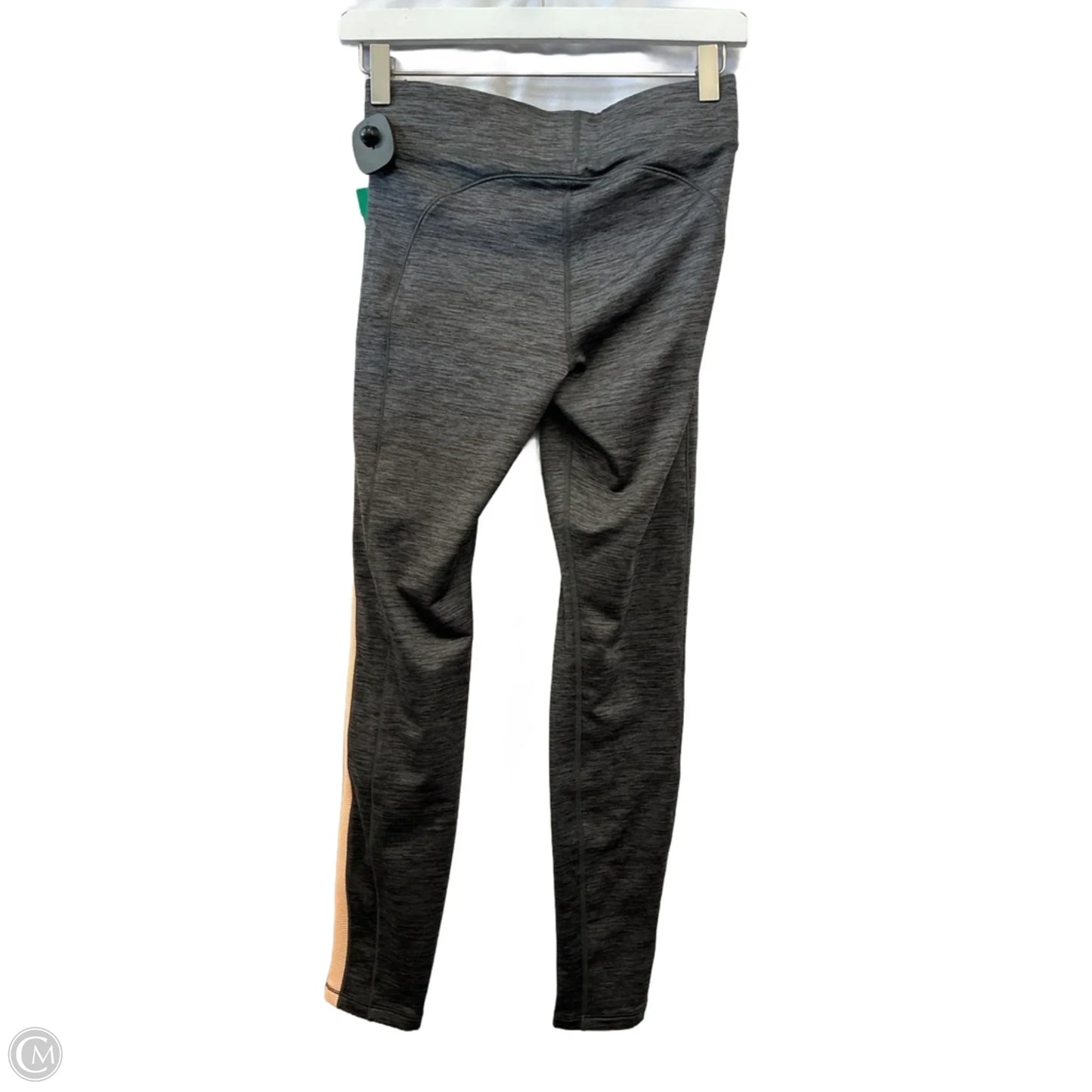 Athletic Leggings By Under Armour In Grey, Size: M