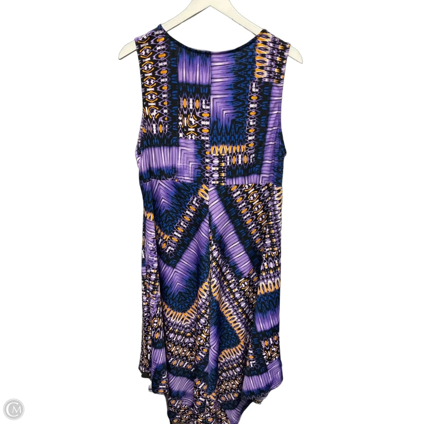 Dress Casual Maxi By Chicos In Purple, Size: Xxl
