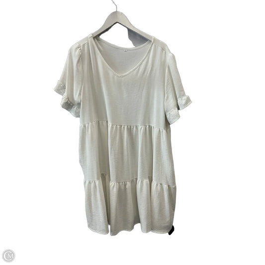 Dress Casual Short By Clothes Mentor In White, Size: Xl