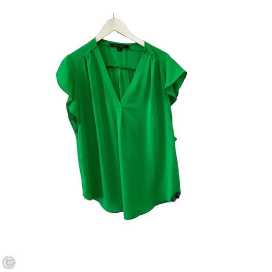 Top Short Sleeve By Cynthia Steffe In Green, Size: Xl