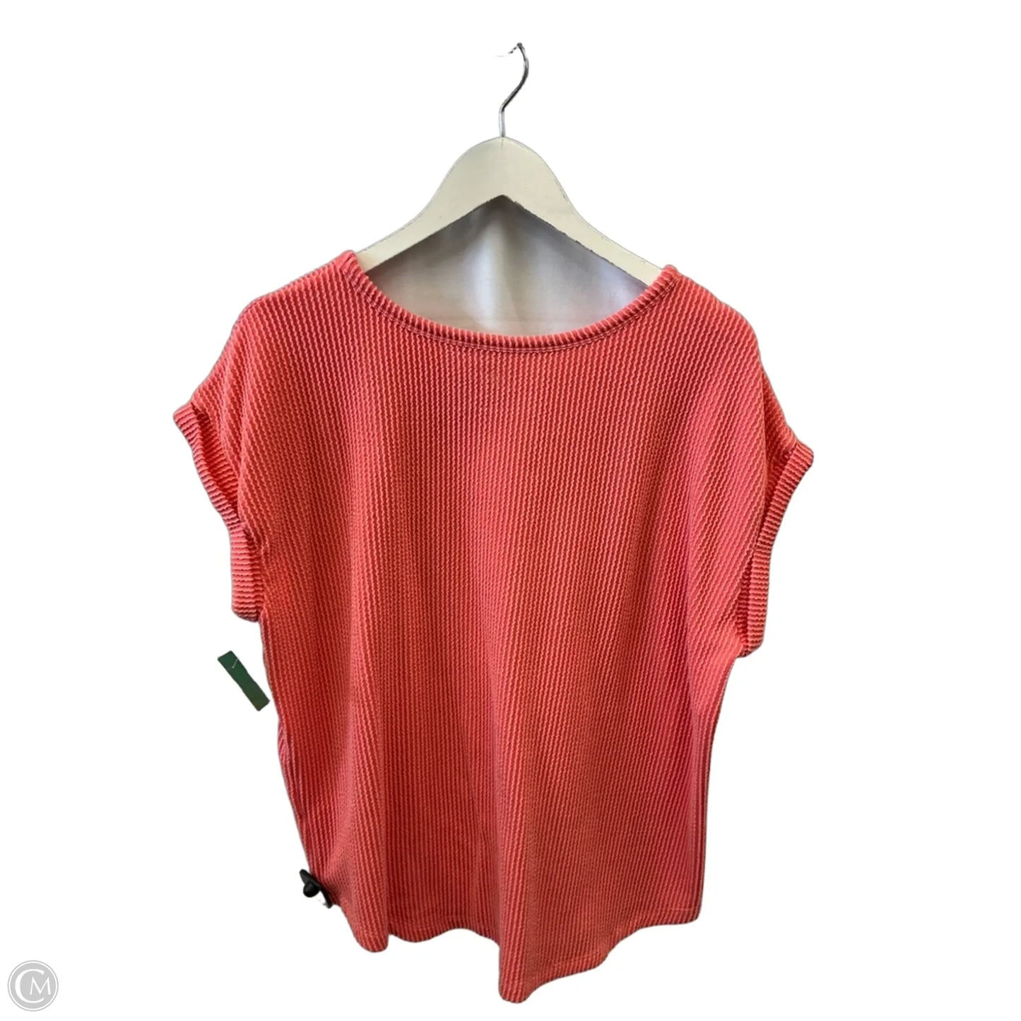 Top Short Sleeve By Maurices In Orange, Size: L