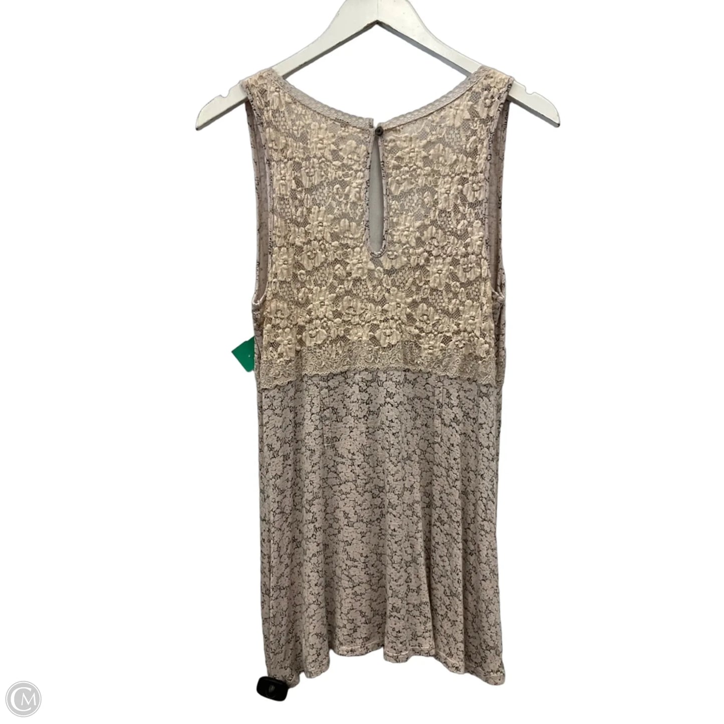 Top Sleeveless By Free People In Pink, Size: L