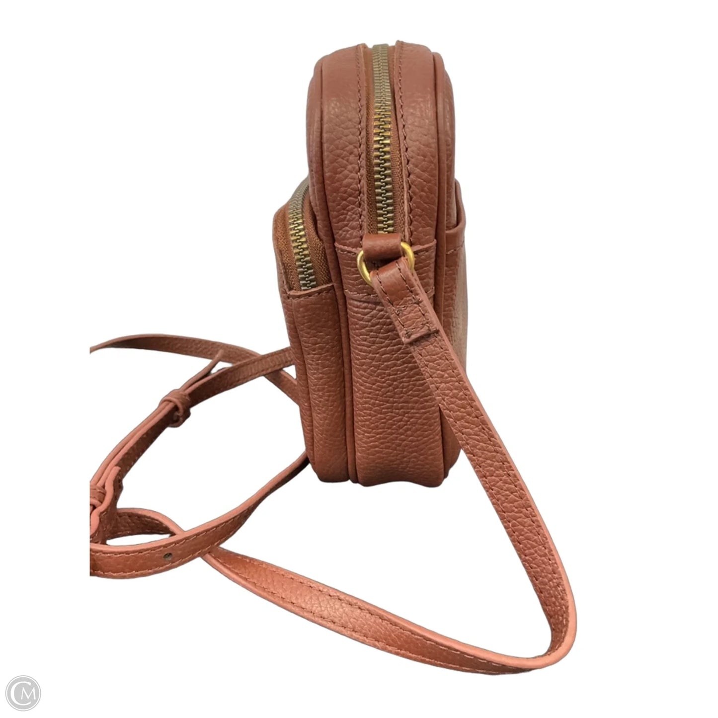Crossbody Leather By Clothes Mentor, Size: Small