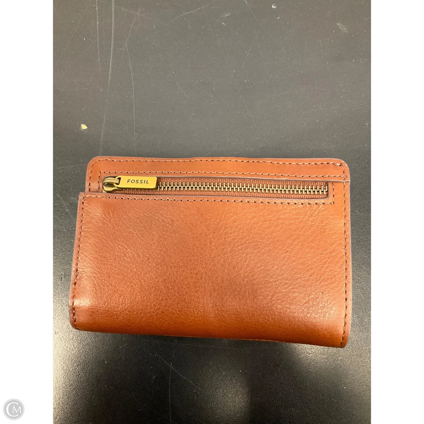 Wallet Leather By Fossil, Size: Small