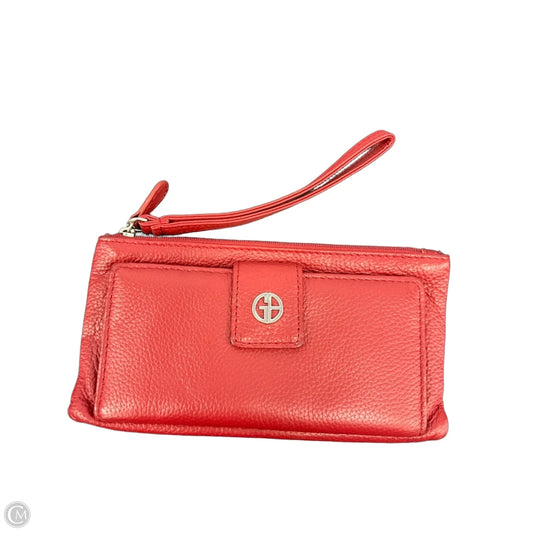 Wristlet Leather By Giani Bernini, Size: Medium