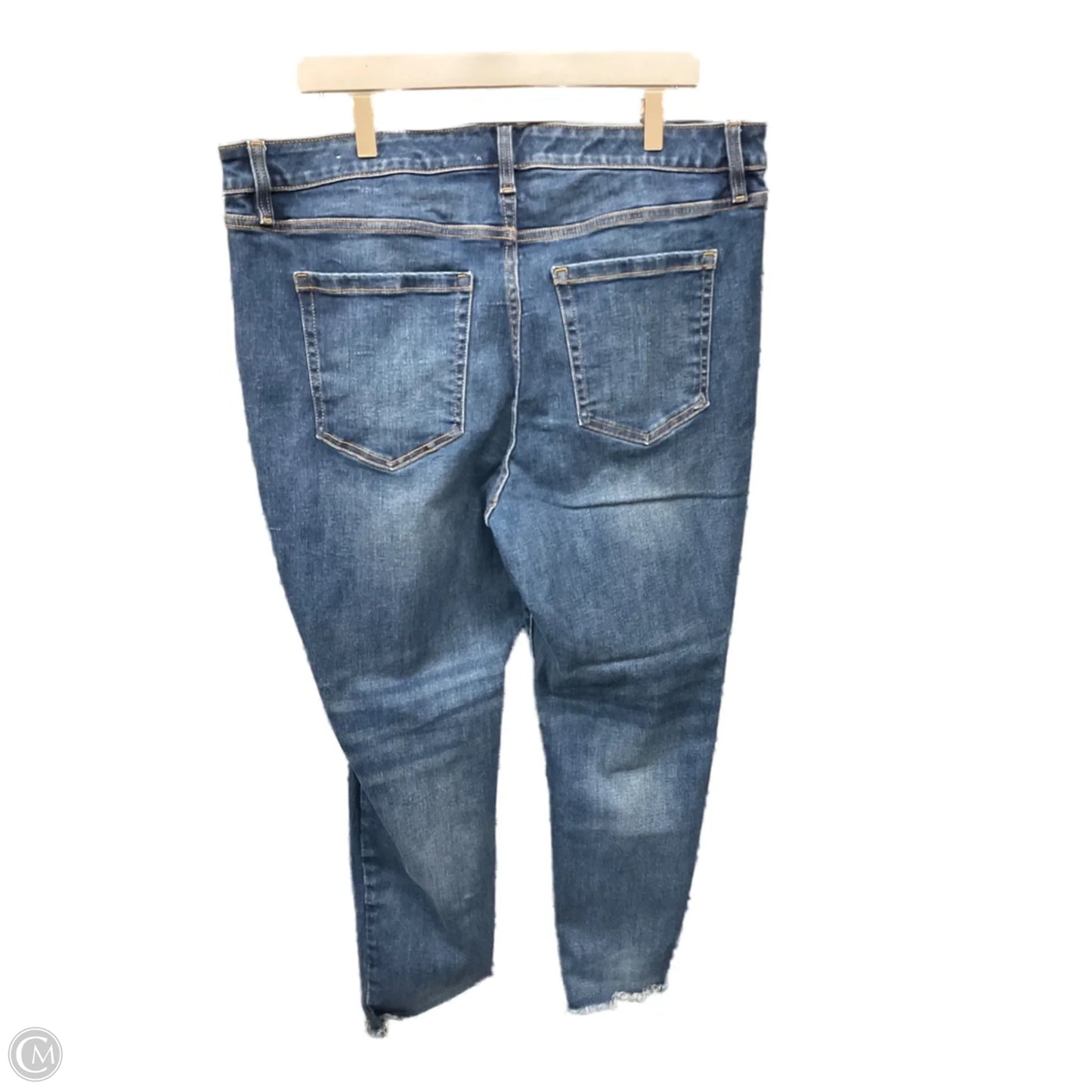 Jeans Skinny By Lane Bryant In Blue Denim, Size: 20