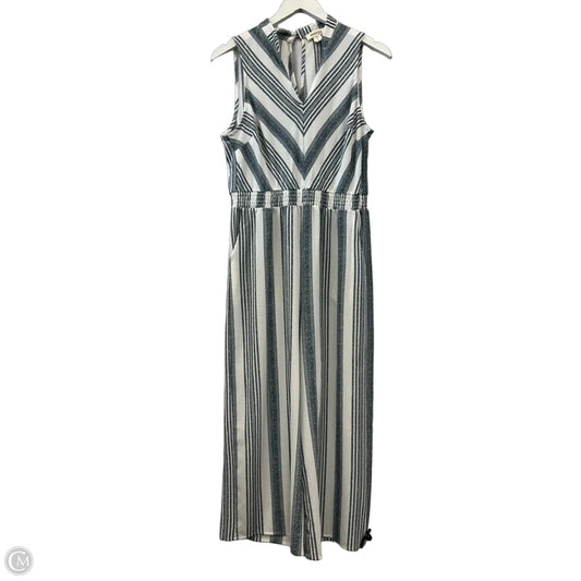 Jumpsuit By Monteau In Striped Pattern, Size: L
