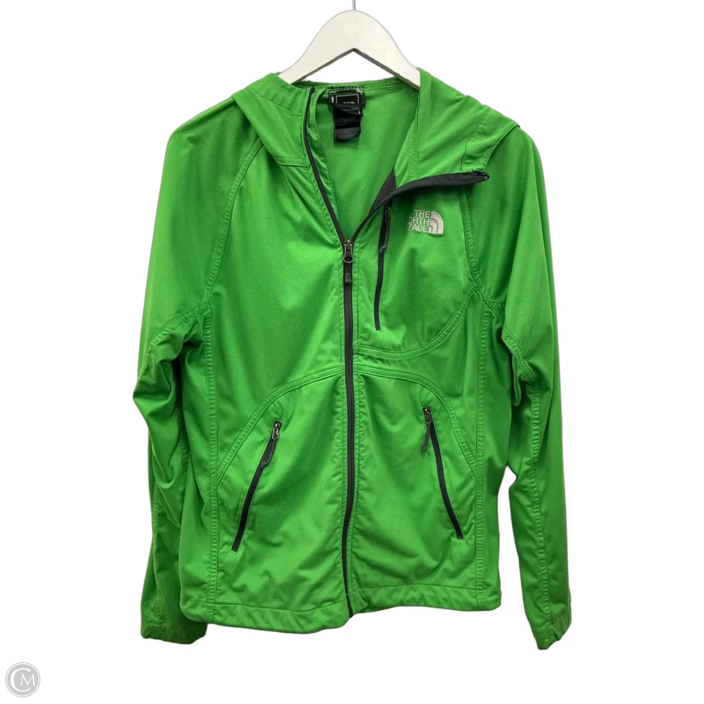 Athletic Jacket By The North Face In Green, Size: S