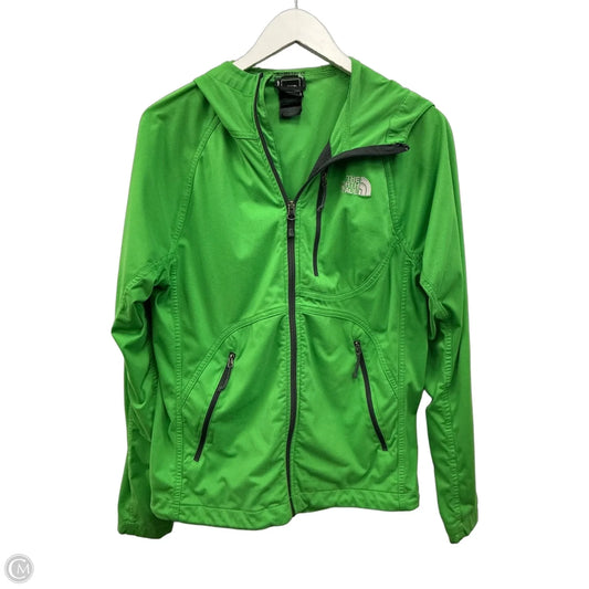 Athletic Jacket By The North Face In Green, Size: S