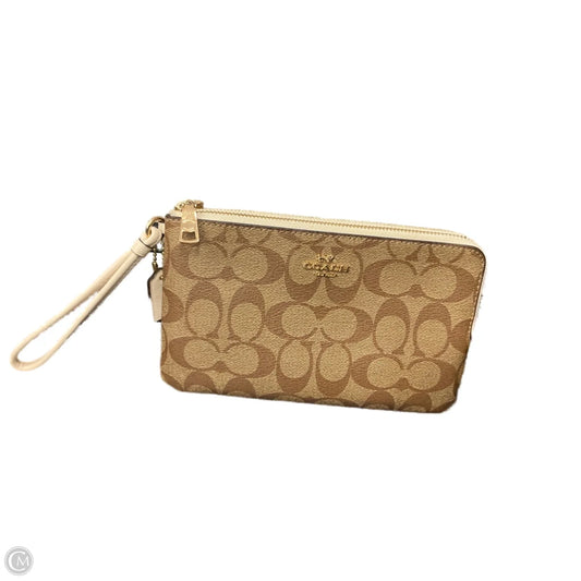 Wristlet Designer By Coach, Size: Large