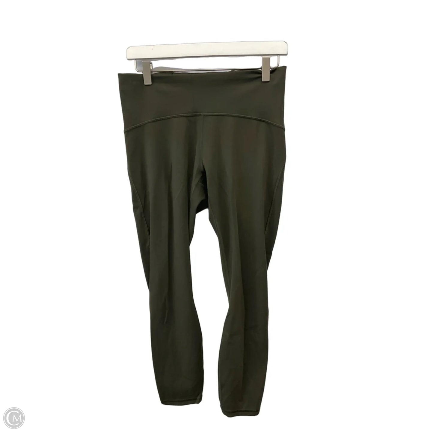 Athletic Leggings By Lululemon In Green, Size: M