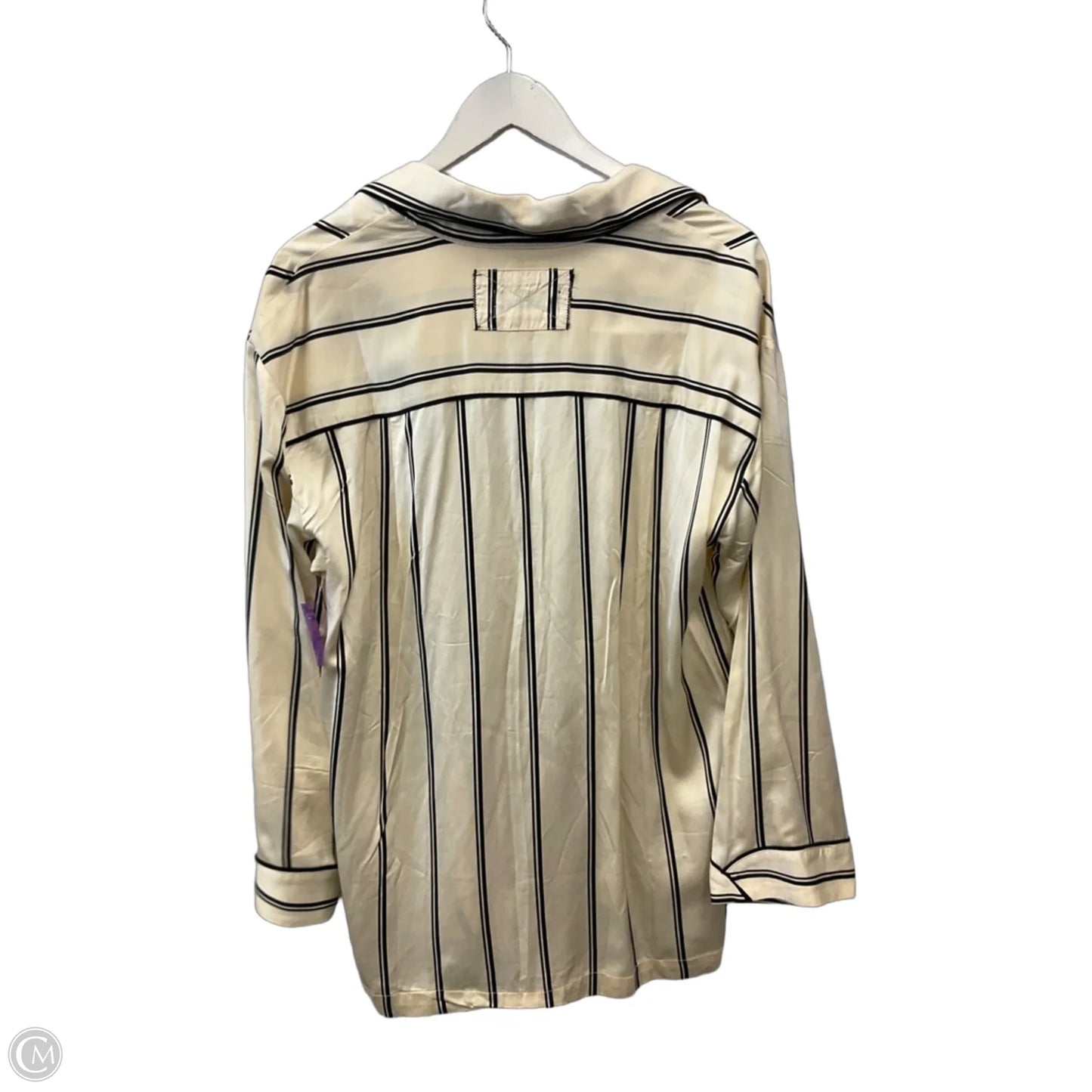 Blouse Long Sleeve By We The Free In Cream, Size: S