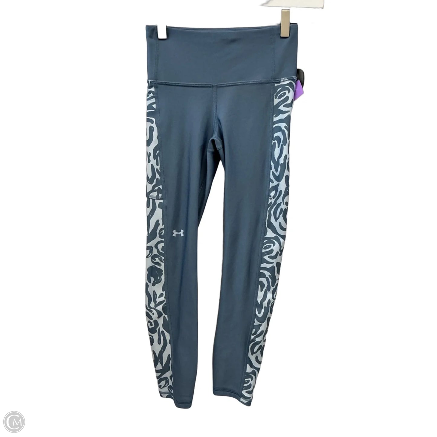 Athletic Capris By Under Armour In Blue, Size: Xs