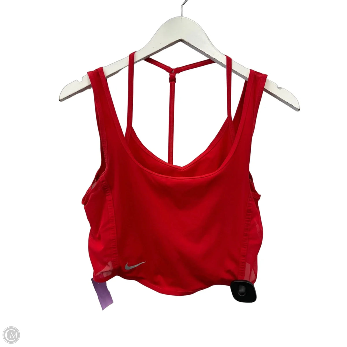 Athletic Bra By Nike In Red, Size: M