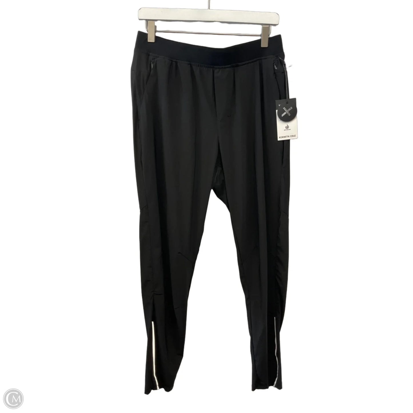 Athletic Pants By Kenneth Cole In Black, Size: L