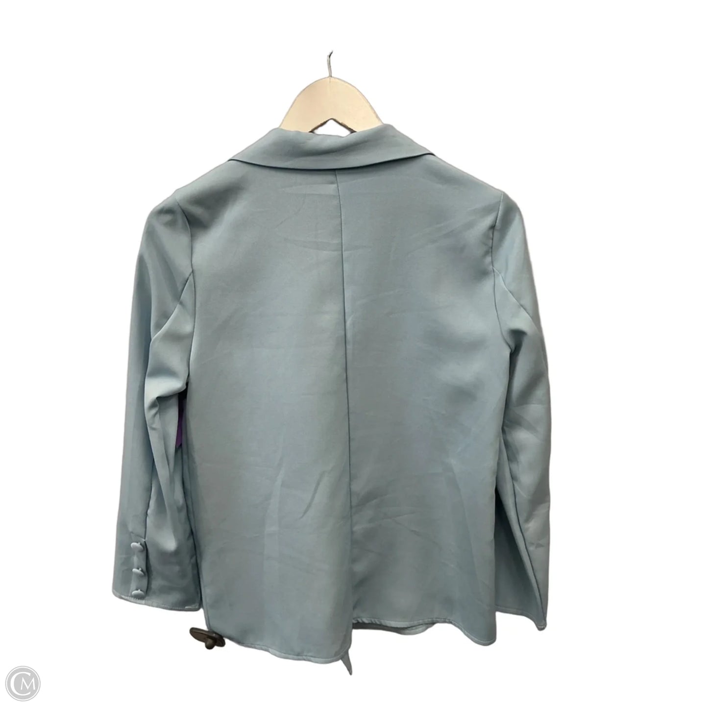 Blazer By Clothes Mentor In Blue, Size: M