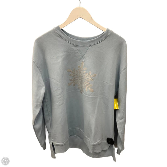 Sweatshirt Crewneck By Mighty Fine In Blue, Size: Xl