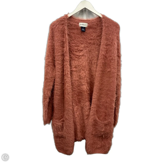 Cardigan By Peck And Peck In Pink, Size: M
