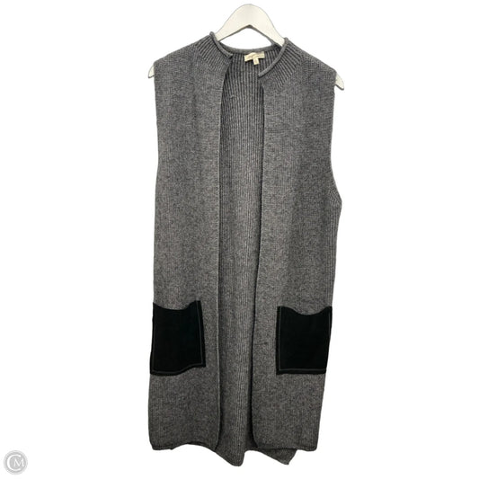 Vest Sweater By Mystree In Grey, Size: S