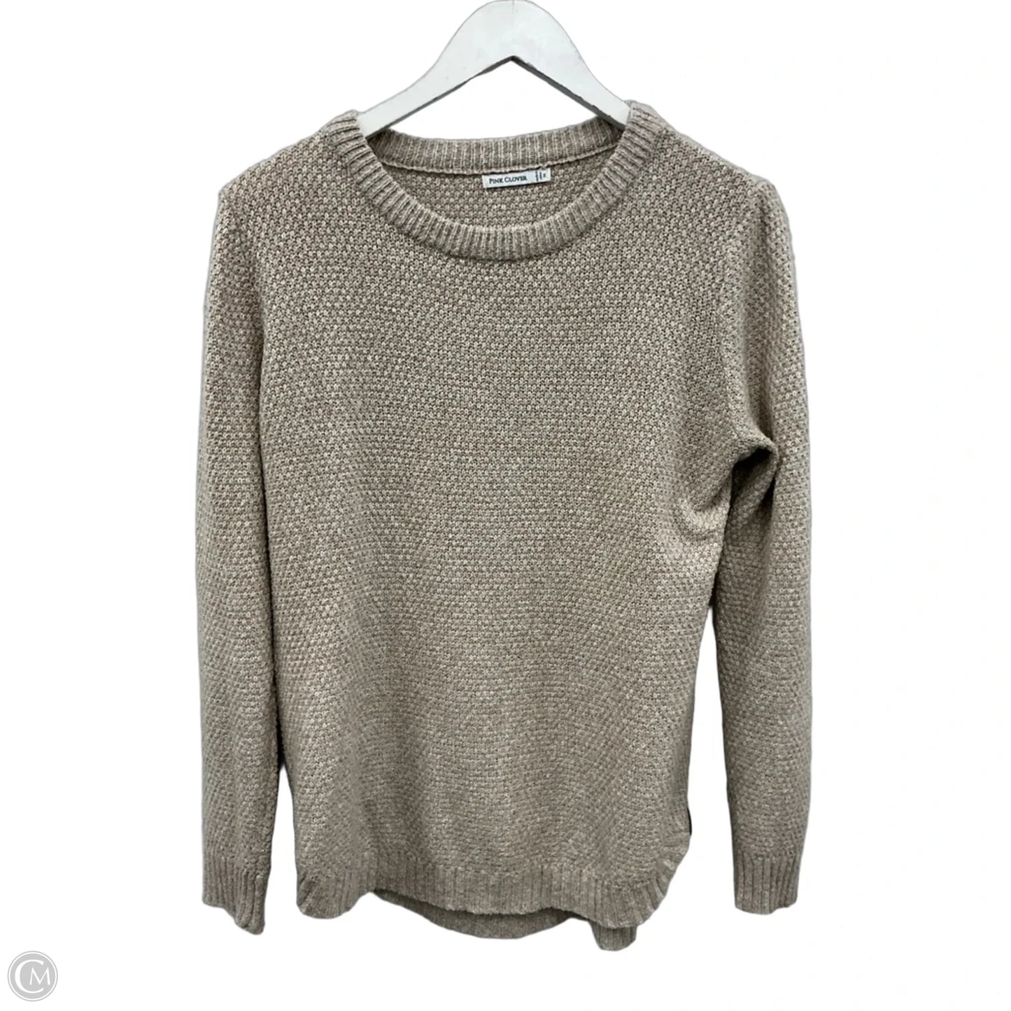Sweater By Pink Clover In Beige, Size: M