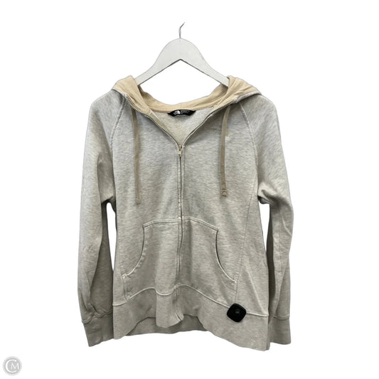 Sweatshirt Hoodie By The North Face In Grey, Size: L