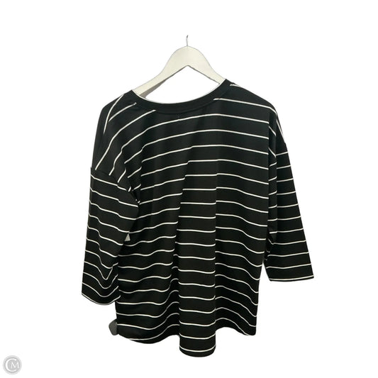 Top 3/4 Sleeve By Maurices In Black, Size: Xl