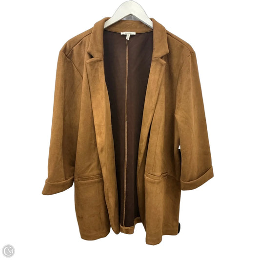 Blazer By Maurices In Brown, Size: 2x