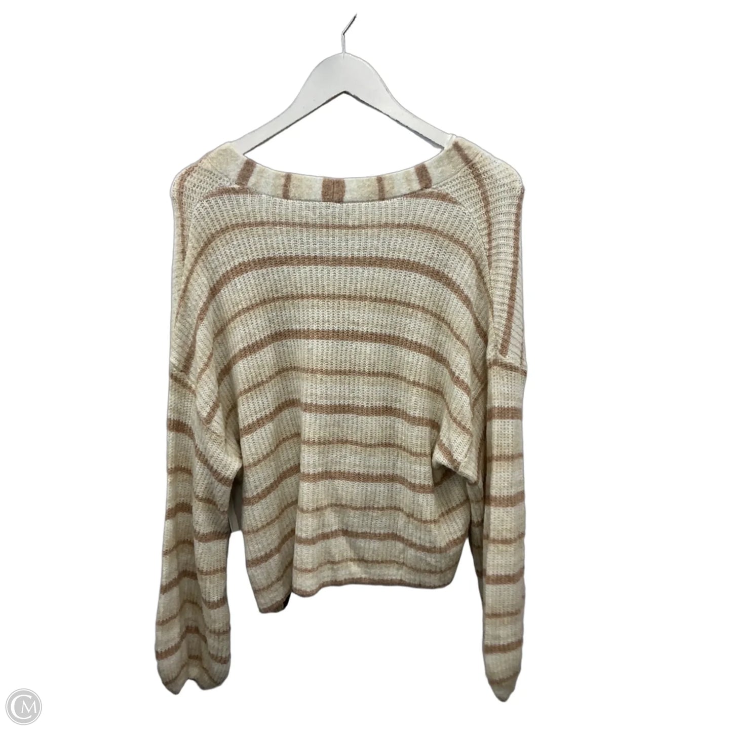 Sweater By American Eagle In Cream, Size: M