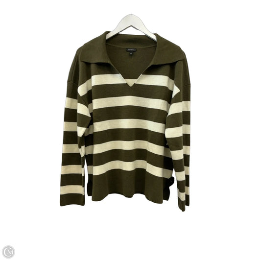 Sweater By Talbots In Green, Size: Xl