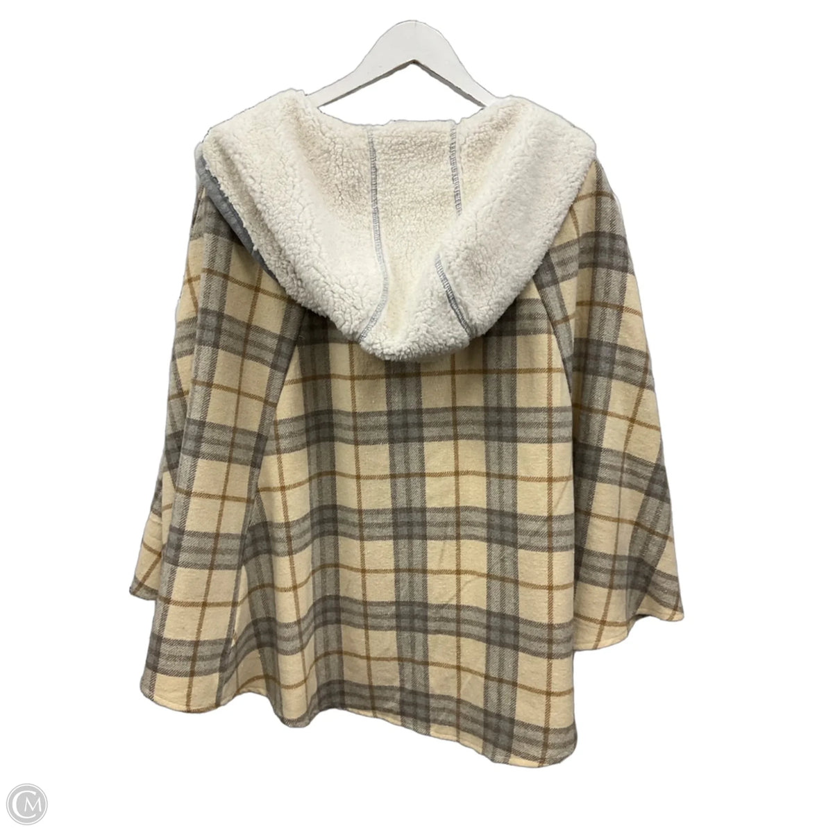 Poncho By Hem & Thread In Cream, Size: M