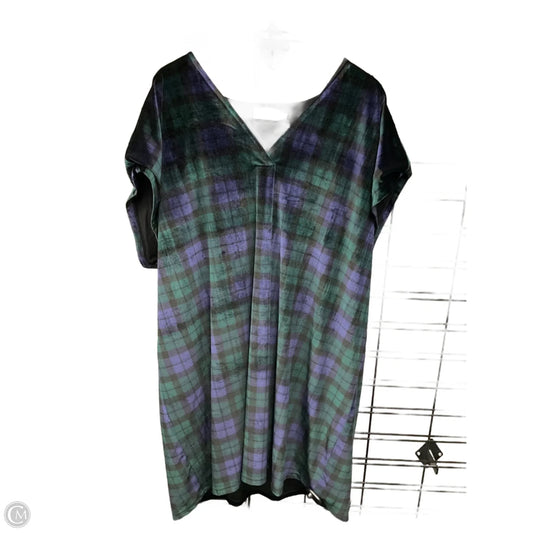 Tunic Short Sleeve By Vineyard Vines In Green, Size: 3x